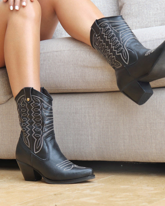 Botas Texanas Black