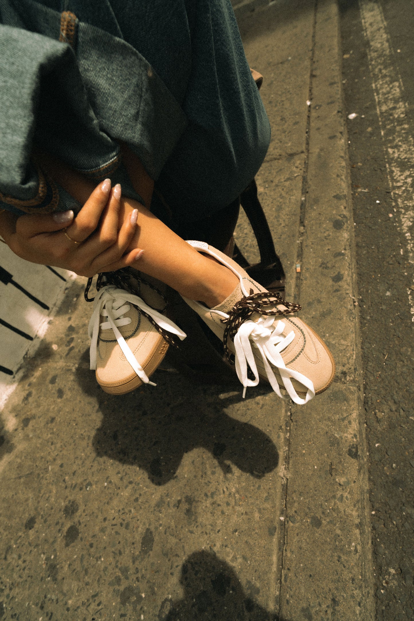 Tenis de Cuero Mocca