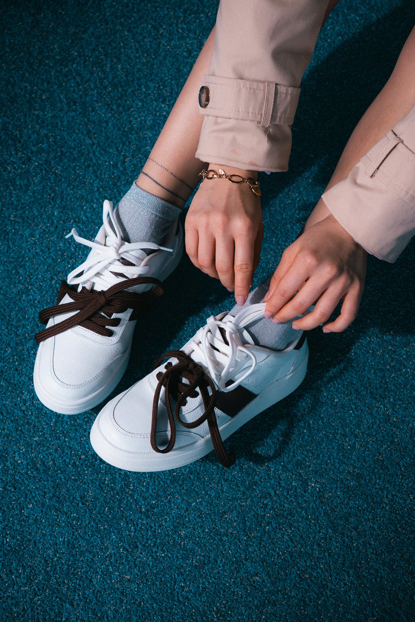 Tenis Lobby Blancos - Mocca