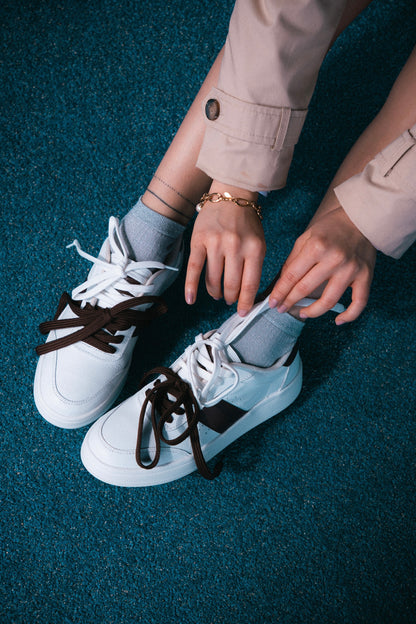 Tenis Lobby Blancos - Mocca