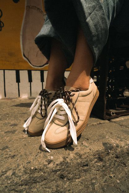 Tenis de Cuero Mocca