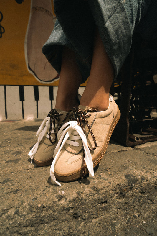 Tenis de Cuero Mocca