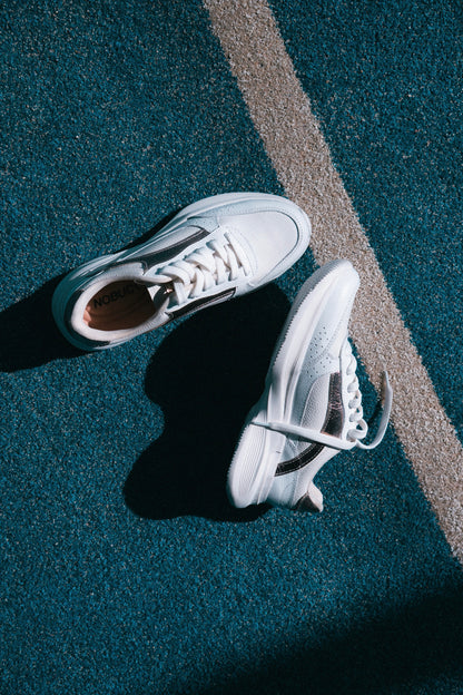 Tenis Point Blancos - Oro