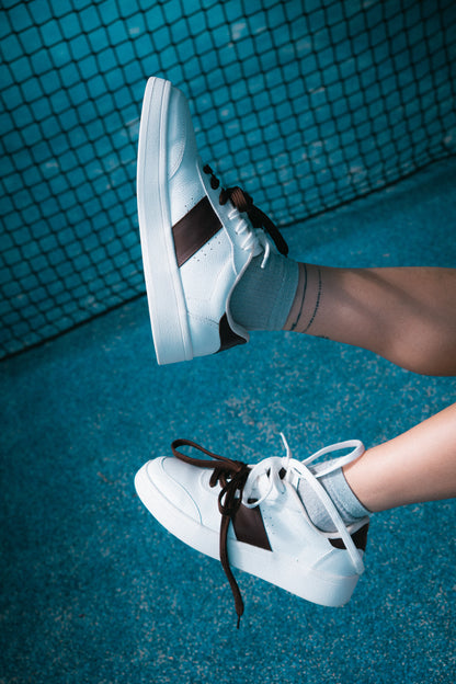 Tenis Lobby Blancos - Mocca