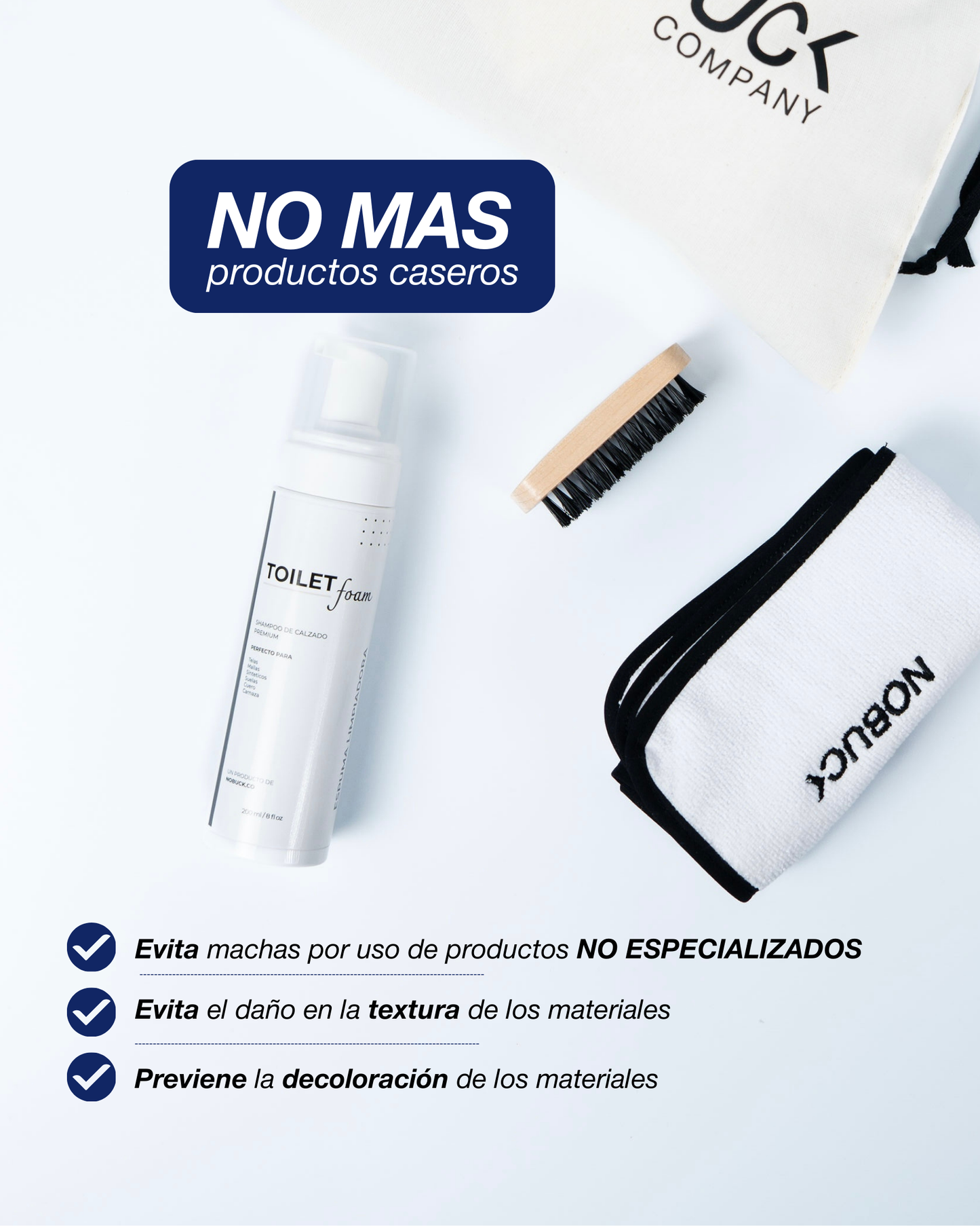 Kit Espuma Limpiadora