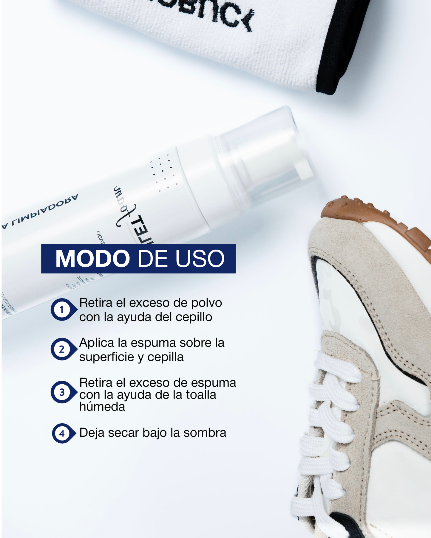 Kit Espuma Limpiadora