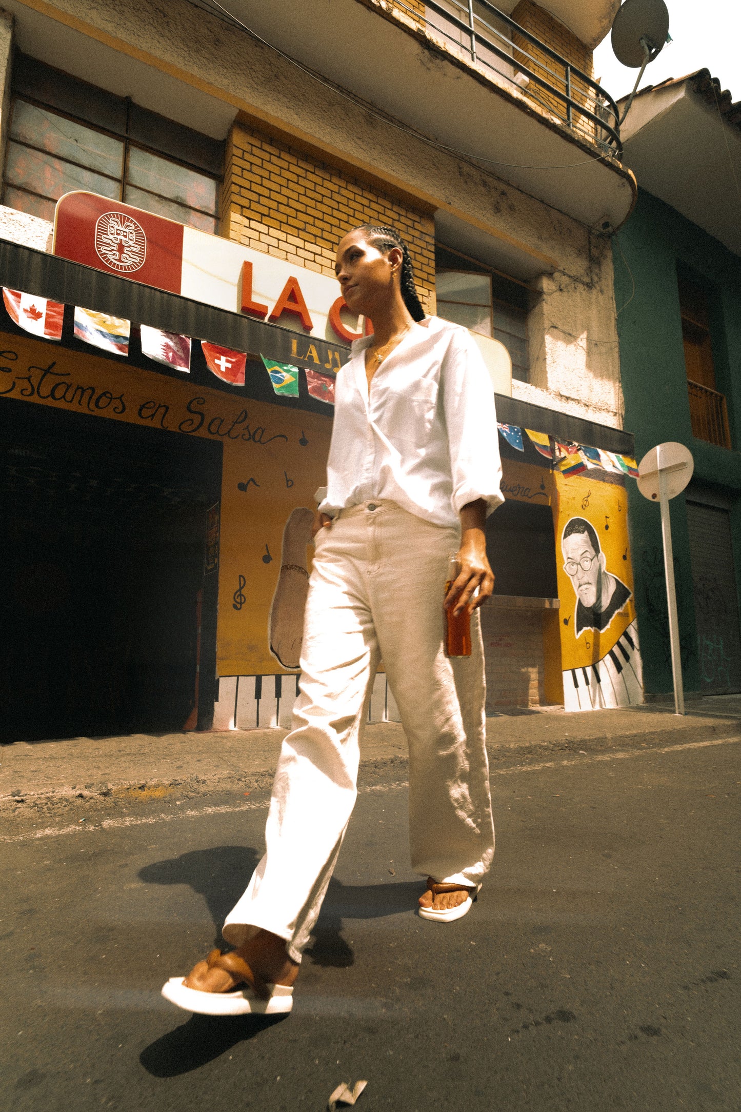 Sandalias de Cuero Camel